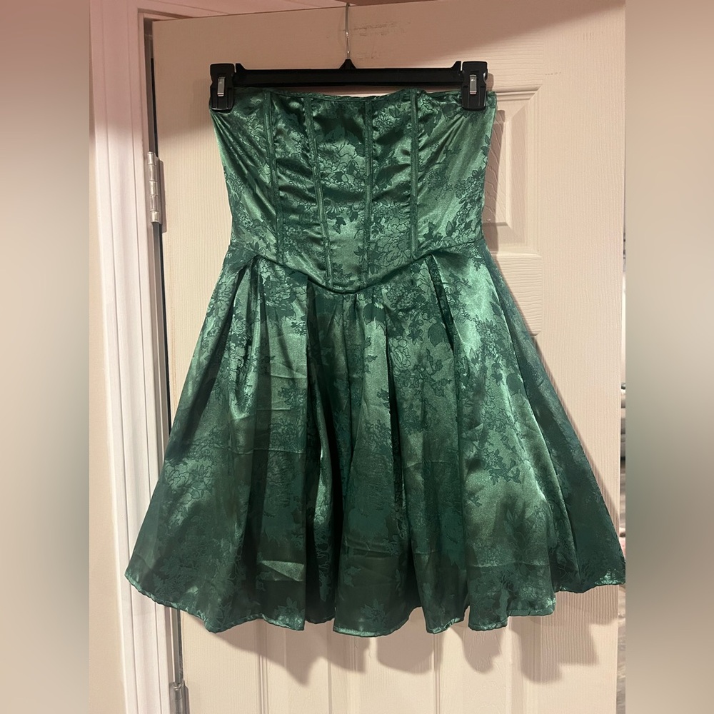 Altar’d State Strapless Holiday Dress